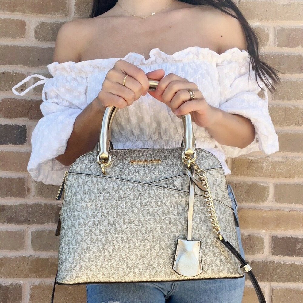 Michael Kors Satchel Crossbody Signature MK - Picture 3 of 4